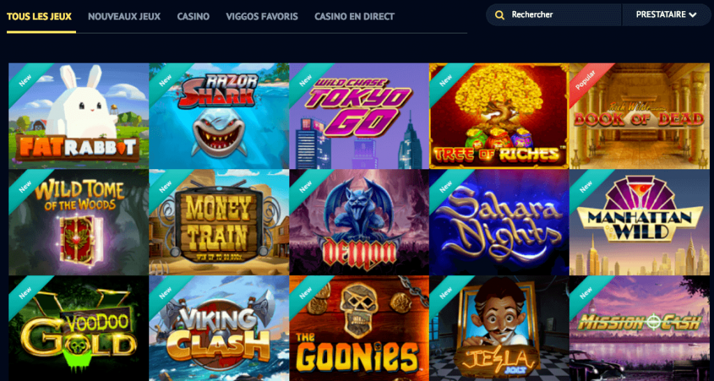 Viggoslots Jeux Casino